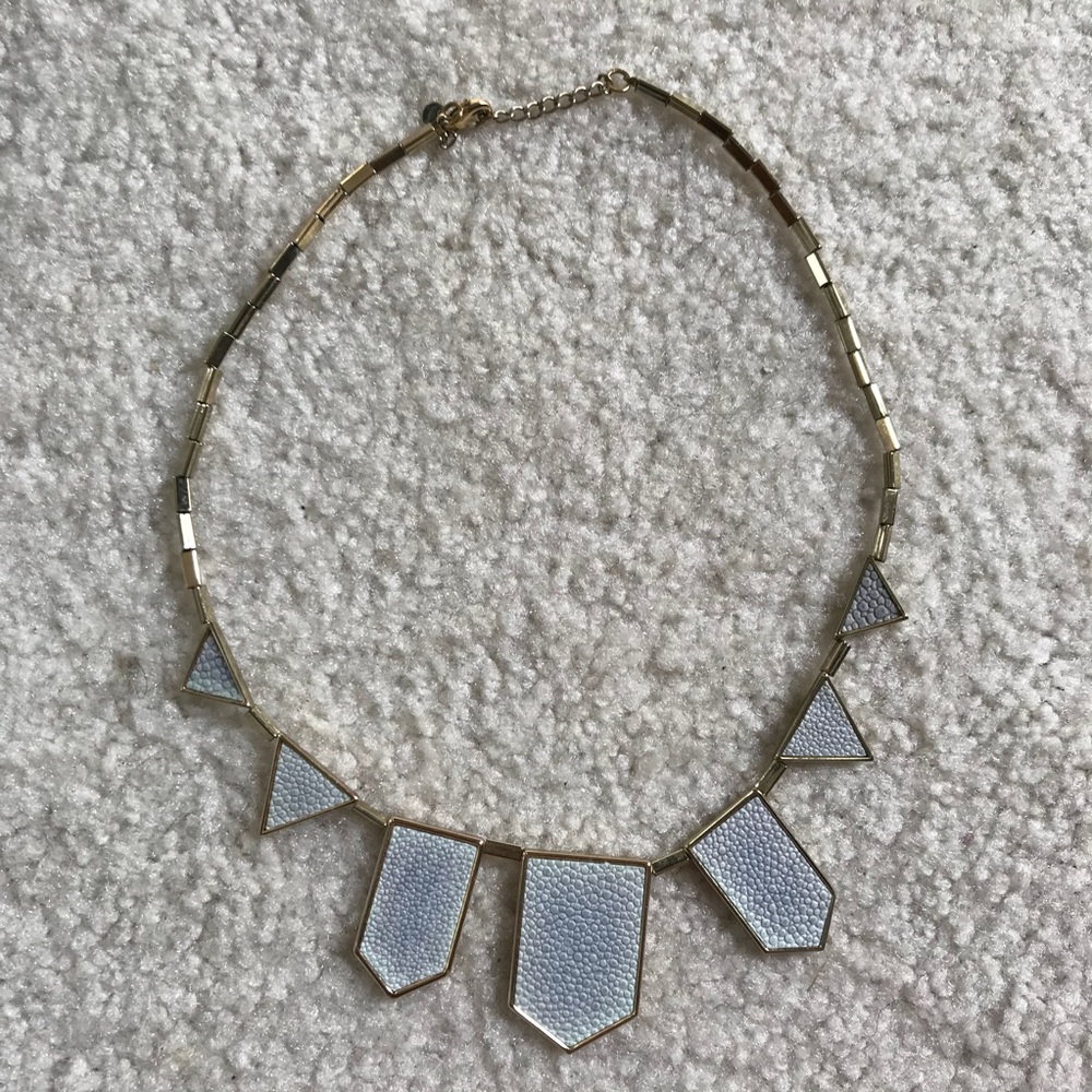House of Harlow 1960 geometric necklace